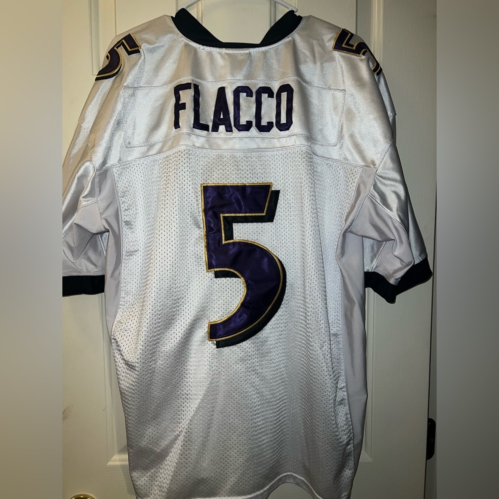 Ravens NFL Flacco Jersey
